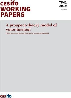 A prospect-theory model of voter turnout 7541 2019 - ifo.de
