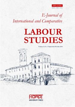 LABOUR STUDIES E-Journal of International and Comparative - Adapt Open Journal Systems