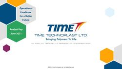 Operational Excellence for a Better Future - Time Technoplast Ltd