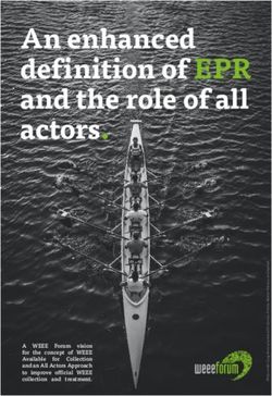 An enhanced definition of EPR and the role of all actors.