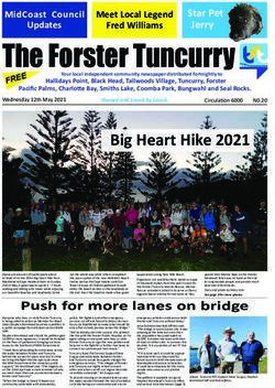 Big Heart Hike 2021 - Star Pet Jerry - The Forster Tuncurry Newspaper
