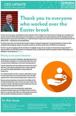 Thank you to everyone who worked over the Easter break