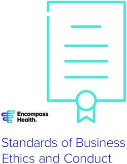 Standards of Business Ethics and Conduct - Encompass Health
