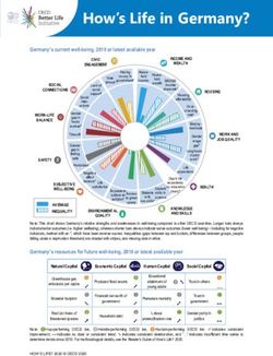 How's Life in Germany? - OECD