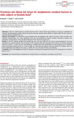 Prevalence and clinical risk factors for morphometric vertebral fractures in older subjects in KwaZulu-Natal