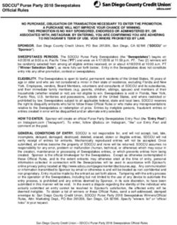 SDCCU Purse Party 2018 Sweepstakes Official Rules