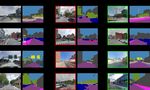Semantic Pose Verification for Outdoor Visual Localization with Self-supervised Contrastive Learning