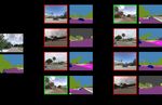 Semantic Pose Verification for Outdoor Visual Localization with Self-supervised Contrastive Learning
