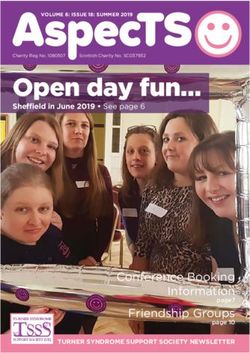 Open day fun - Turner-Syndrom