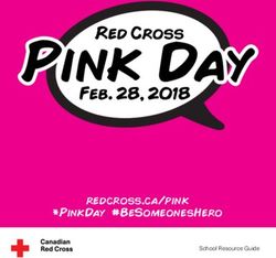 REDCROSS.CA/PINK *PINKDAY #BESOMEONESHERO - SCHOOL RESOURCE GUIDE - CANADIAN RED CROSS