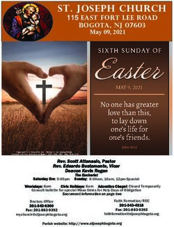 ST. JOSEPH CHURCH 115 EAST FORT LEE ROAD