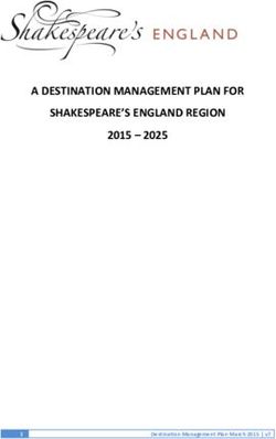 A DESTINATION MANAGEMENT PLAN FOR SHAKESPEARE'S ENGLAND REGION 2015 - 2025 - Warwickshire ...
