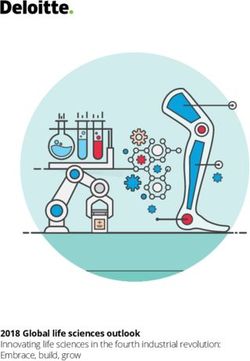 2018 Global life sciences outlook - Innovating life sciences in the fourth industrial revolution: Embrace, build, grow - Deloitte