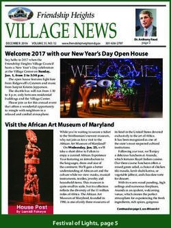 VILLAGE NEWS Friendship Heights