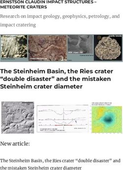 The Steinheim Basin, the Ries crater "double disaster" and the mistaken Steinheim crater diameter - ERNSTSON ...