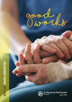 Goodworks - St Vincent de Paul Society