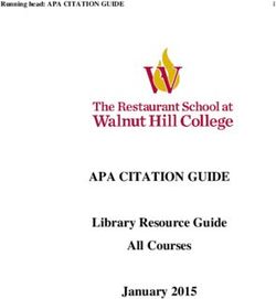 APA CITATION GUIDE Library Resource Guide All Courses January 2015