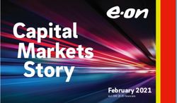 Capital Markets Story - February 2021