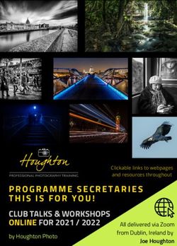 PROGRAMME SECRETARIES THIS IS FOR YOU! - CLUB TALKS & WORKSHOPS ONLINE FOR 2021 / 2022 by Houghton Photo - Club Talks Offered by Houghton Photo ...