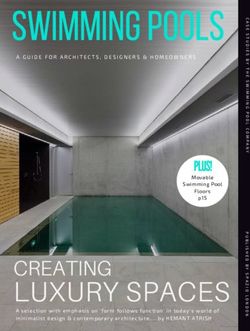 SWIMMING POOL DESIGN GUIDE