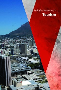 Tourism South Africa Yearbook 2015/16 - South Africa Yearbook 2015/16
