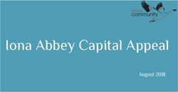 Iona Abbey Capital Appeal - August 2018 - the Iona Community