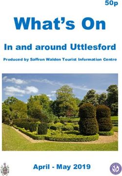 What's On In and around Uttlesford - 50p - April - May 2019 - thedms.co.uk