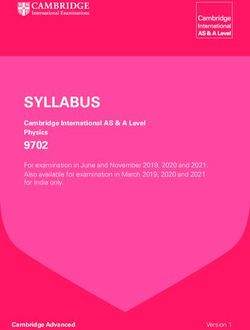 SyllabuS 9702 Cambridge International aS & a level Physics