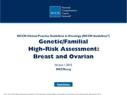 Genetic/Familial High-Risk Assessment: Breast and Ovarian