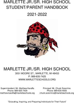 MARLETTE JR./SR. HIGH SCHOOL STUDENT/PARENT HANDBOOK - Amazon AWS