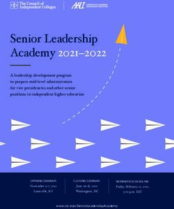 Senior Leadership Academy 2021-2022