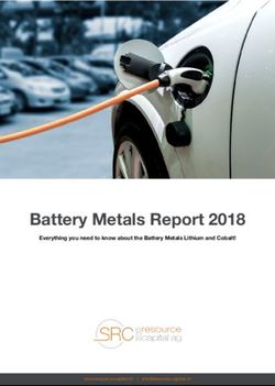 Battery Metals Report 2018 - Everything you need to know about the Battery Metals Lithium and Cobalt! - Swiss Resource Capital