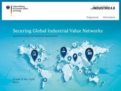 Securing Global Industrial Value Networks - synchronising international approaches - bmwi-registrierung.de