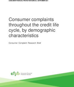 Consumer complaints throughout the credit life cycle, by demographic characteristics - Consumer Complaint Research Brief