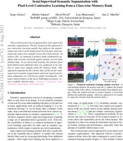 crwri ua 815 creative writing intro prose & poetry syllabus Semi-Supervised Semantic Segmentation with Pixel-Level Contrastive Learning from a Class-wise Memory Bank