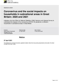 Coronavirus and the social impacts on households in subnational areas in Great Britain: 2020 and 2021