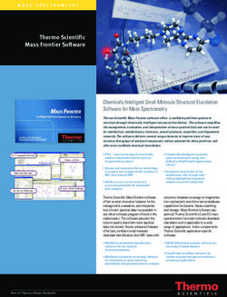 Thermo Scientific Mass Frontier Software