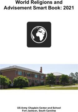 World Religions and Advisement Smart Book: 2021 - US Army Chaplain Center and School Fort Jackson, South Carolina