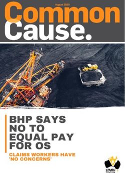 BHP SAYS NO TO EQUAL PAY FOR OS - CLAIMS WORKERS HAVE 'NO CONCERNS' - Common Cause