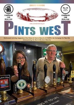 PINTS WEST - AWARD-WINNING No. 84 - CAMRA Bristol