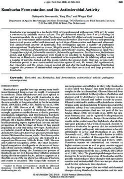 Kombucha Fermentation and Its Antimicrobial Activity