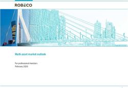 Multi-asset market outlook - For professional investors February 2020 - Robeco