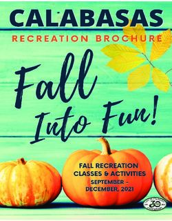 City of - WINTER 2021 - City of Calabasas