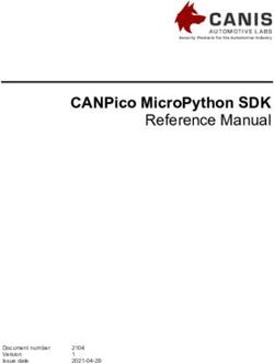 CANIS CANPico MicroPython SDK - TECHNOLOGY BRIEFING DR. KEN TINDELL 2018-07-18