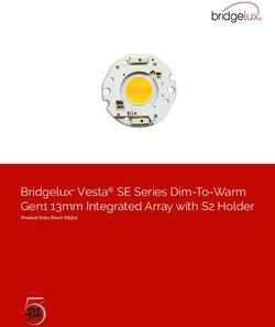 Bridgelux Vesta SE Series Dim-To-Warm Gen1 13mm Integrated Array with S2 Holder