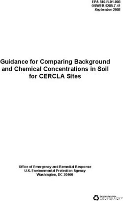 Guidance for Comparing Background and Chemical Concentrations in Soil for CERCLA Sites - EPA 540-R-01-003 OSWER 9285.7-41 September 2002
