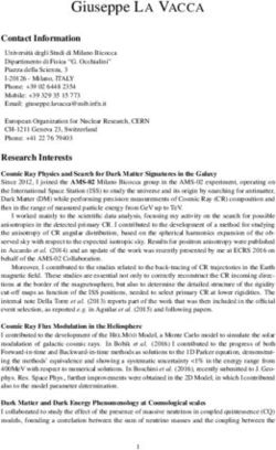 Giuseppe LA VACCA - Bicocca