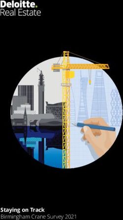 Staying on Track Birmingham Crane Survey 2021 - Deloitte
