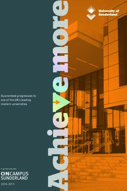 GUARANTEED PROGRESSION TO ONE OF THE UK'S LEADING MODERN UNIVERSITIES - ONCAMPUS