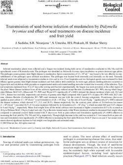 Transmission of seed-borne infection of muskmelon by Didymella - PestNet